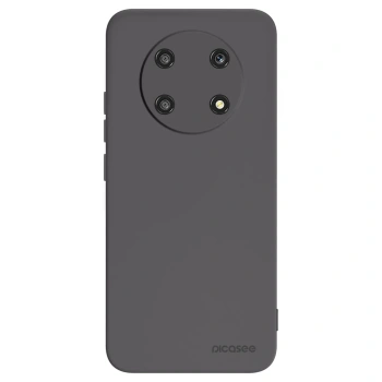 Picasee Μαύρη θήκη σιλικόνης για Honor Magic4 Lite 5G - Clear