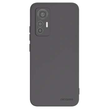 Picasee Μαύρη θήκη σιλικόνης για Xiaomi 12 Lite - Clear