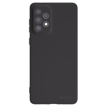 Picasee Μαύρη θήκη σιλικόνης για Samsung Galaxy A73 5G - Clear