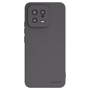 Picasee Μαύρη θήκη σιλικόνης για Xiaomi 13 - Clear