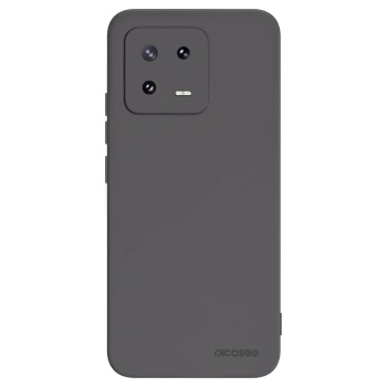 Picasee Μαύρη θήκη σιλικόνης για Xiaomi 13 Pro - Clear