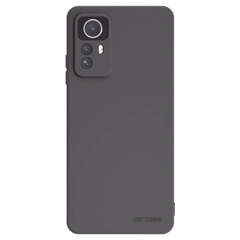 Picasee Μαύρη θήκη σιλικόνης για Xiaomi Redmi Note 12S - Clear
