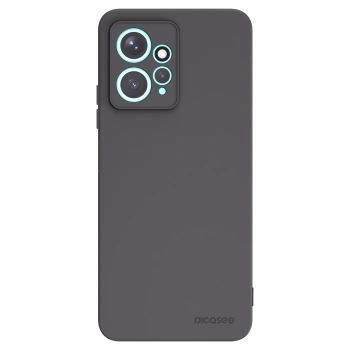 Picasee Μαύρη θήκη σιλικόνης για Xiaomi Redmi Note 12 4G - Clear
