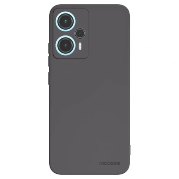 Picasee Μαύρη θήκη σιλικόνης για Xiaomi Poco F5 - Clear