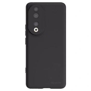 Picasee Μαύρη θήκη σιλικόνης για Honor 90 5G - Clear