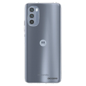 Picasee διαφανής θήκη σιλικόνης Motorola Moto G62 - Clear