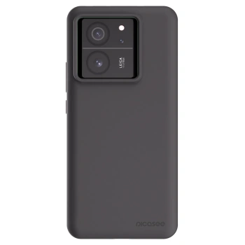 Picasee Μαύρη θήκη σιλικόνης για Xiaomi 13T Pro - Clear