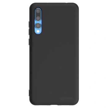 Picasee Μαύρη θήκη σιλικόνης για Huawei P20 Pro - Clear