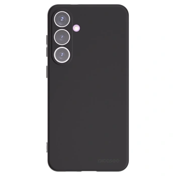 Picasee Μαύρη θήκη σιλικόνης για Samsung Galaxy S24+ S926B 5G - Clear