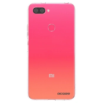 Picasee διαφανής θήκη σιλικόνης Xiaomi Mi 8 Lite - Clear