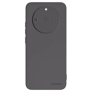 Picasee Μαύρη θήκη σιλικόνης για Realme 11 Pro+ - Clear