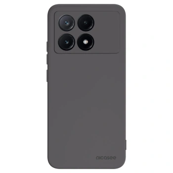 Picasee Μαύρη θήκη σιλικόνης για Xiaomi Poco X6 Pro - Clear