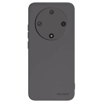 Picasee Μαύρη θήκη σιλικόνης για Honor Magic6 Lite 5G - Clear