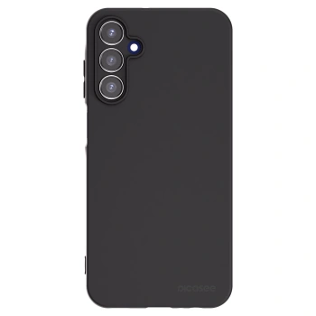 Picasee Μαύρη θήκη σιλικόνης για Samsung Galaxy A15 A155F 4G - Clear