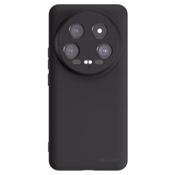 Picasee Μαύρη θήκη σιλικόνης για Xiaomi 14 Ultra - Clear