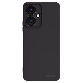Picasee Μαύρη θήκη σιλικόνης για Xiaomi Redmi 13C 5G - Clear