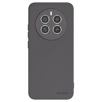 Picasee Μαύρη θήκη σιλικόνης για Realme 12 Pro 5G - Clear