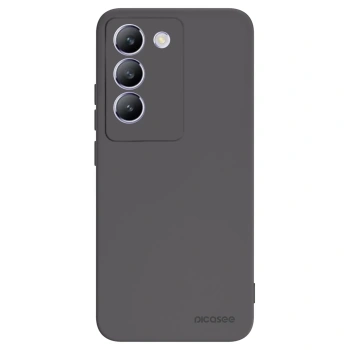 Picasee Μαύρη θήκη σιλικόνης για Vivo V40 SE 5G - Clear