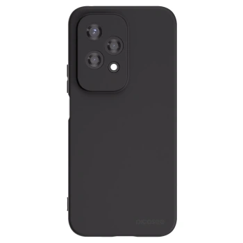 Picasee Μαύρη θήκη σιλικόνης για Honor 200 Lite - Clear
