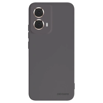 Picasee Μαύρη θήκη σιλικόνης για Motorola Moto G85 - Clear