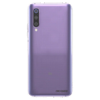 Picasee διαφανής θήκη σιλικόνης Xiaomi Mi 9 - Clear