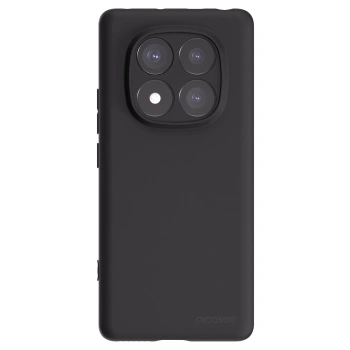 Picasee Μαύρη θήκη σιλικόνης για Xiaomi Redmi Note 14 Pro 5G - Clear