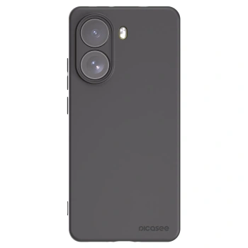 Picasee Μαύρη θήκη σιλικόνης για Xiaomi Poco X7 - Clear