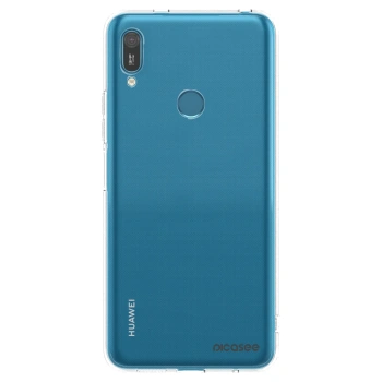 Picasee διαφανής θήκη σιλικόνης Huawei Y7 2019 - Clear