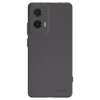 Picasee Μαύρη θήκη σιλικόνης για Motorola Moto G35 5G - Clear