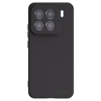 Picasee Μαύρη θήκη σιλικόνης για Xiaomi 15 - Clear