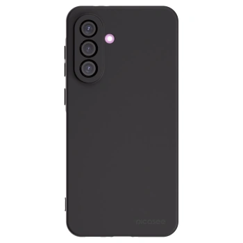 Picasee Μαύρη θήκη σιλικόνης για Samsung Galaxy A36 5G - Clear