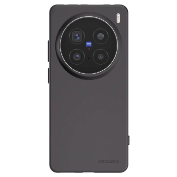Picasee Μαύρη θήκη σιλικόνης για Vivo X200 Pro - Clear