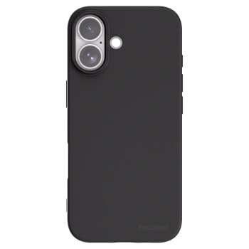 Picasee Μαύρη θήκη σιλικόνης για Apple iPhone 17 - Clear