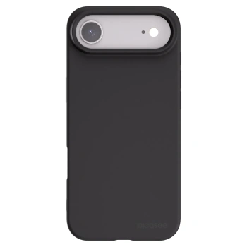 Picasee Μαύρη θήκη σιλικόνης για Apple iPhone Air - Clear