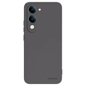 Picasee Μαύρη θήκη σιλικόνης για Vivo Y29s 5G - Clear