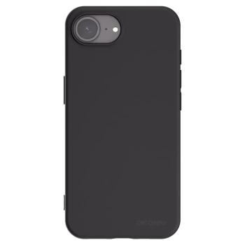 Picasee Μαύρη θήκη σιλικόνης για Apple iPhone 17e - Clear