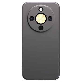 Picasee Μαύρη θήκη σιλικόνης για Honor Magic8 Lite 5G - Clear
