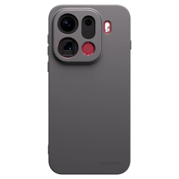 Picasee Μαύρη θήκη σιλικόνης για OPPO Find X9 Pro - Clear