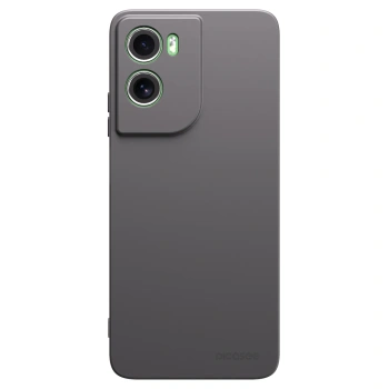 Picasee Μαύρη θήκη σιλικόνης για Motorola Moto G06 - Clear