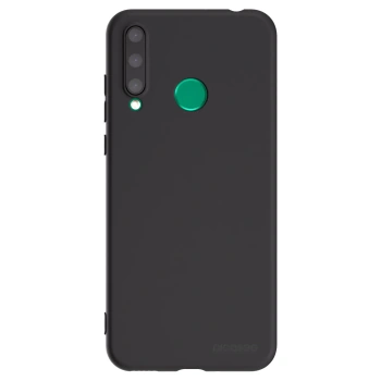 Picasee Μαύρη θήκη σιλικόνης για Honor 20 Lite - Clear