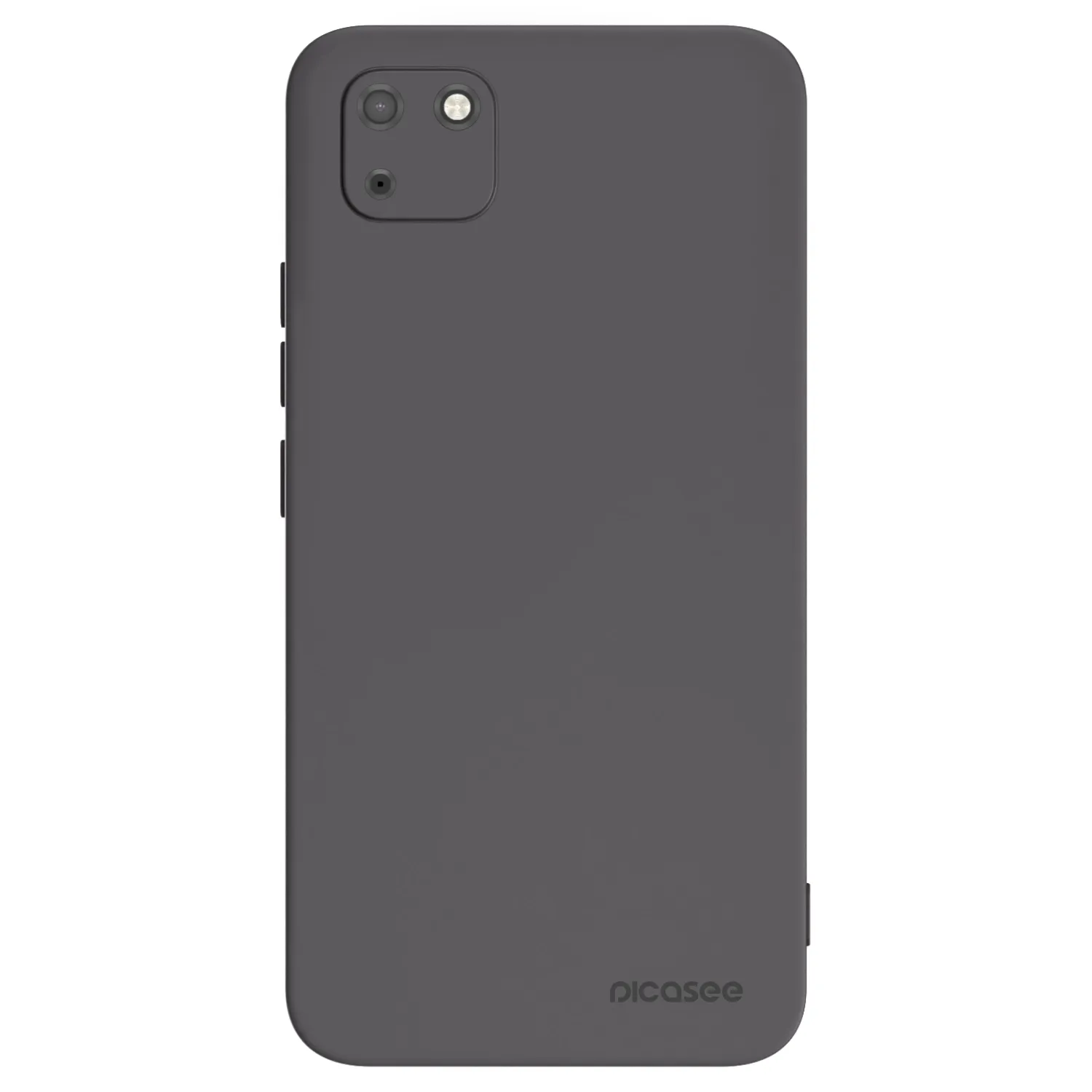 Picasee Μαύρη θήκη σιλικόνης για Huawei Y5P - Clear