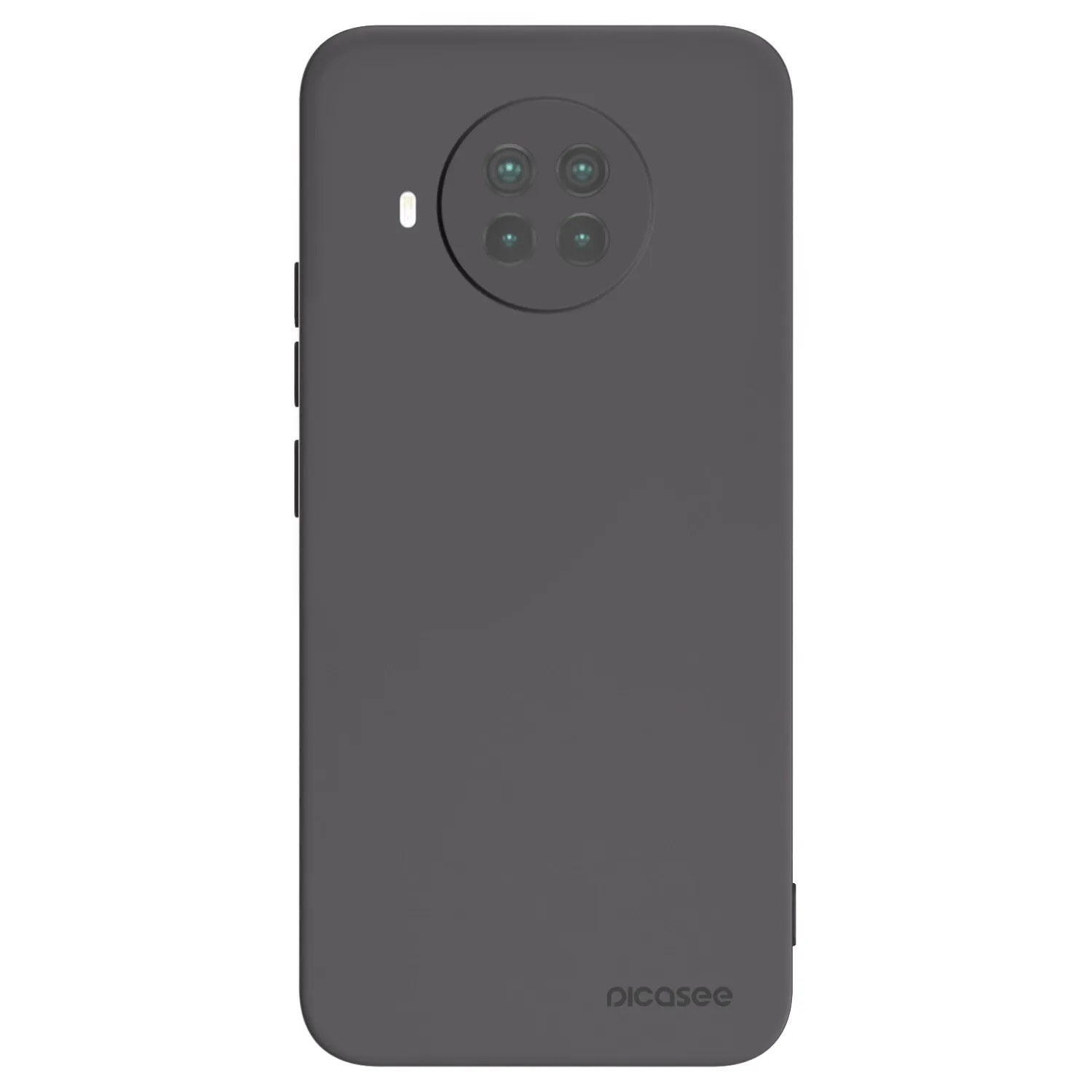 Picasee Μαύρη θήκη σιλικόνης για Xiaomi Mi 10T Lite - Clear