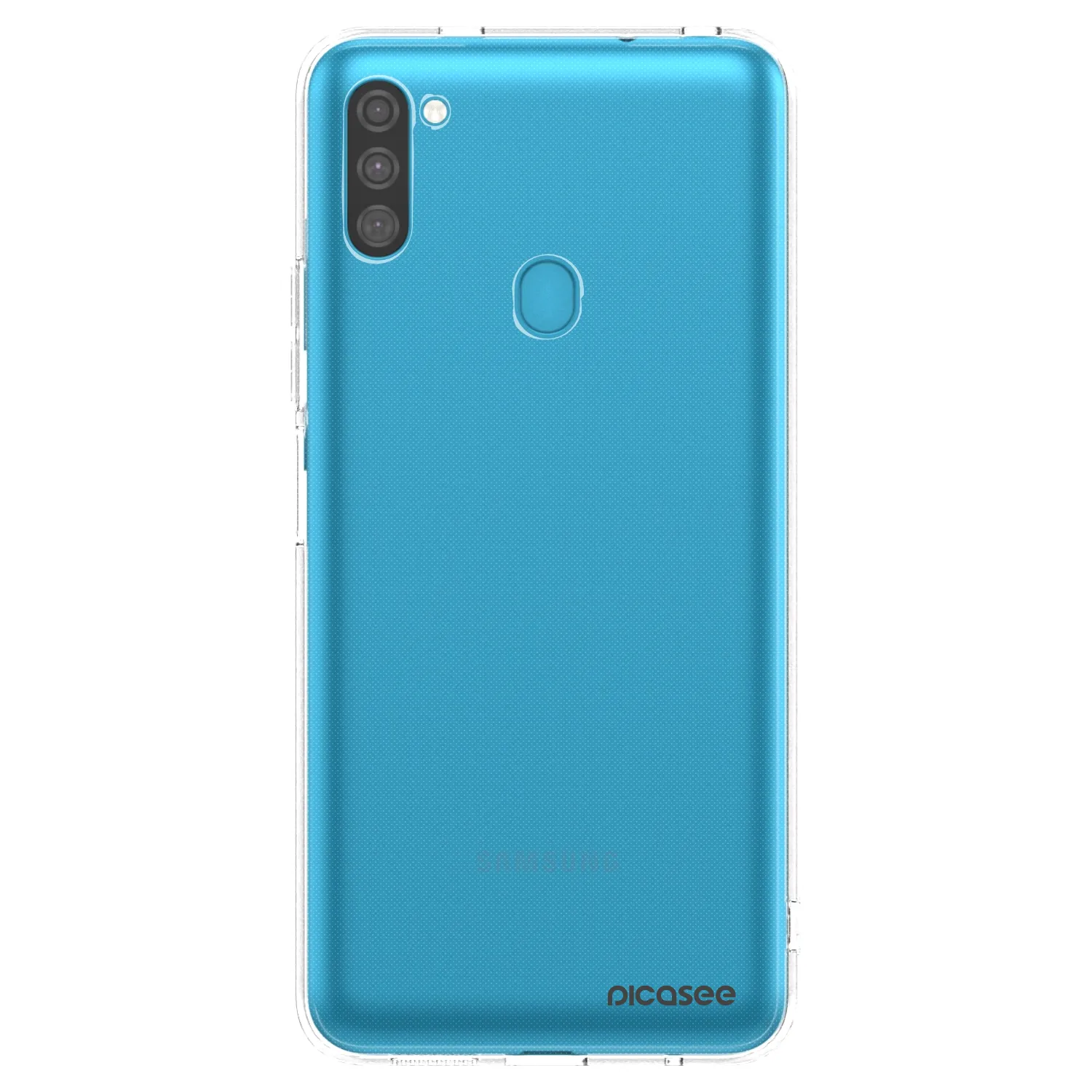 Picasee διαφανής θήκη σιλικόνης Samsung Galaxy M11 - Clear