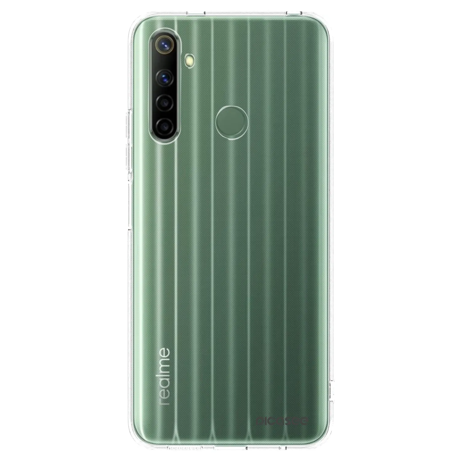 Picasee διαφανής θήκη σιλικόνης Realme 6i - Clear