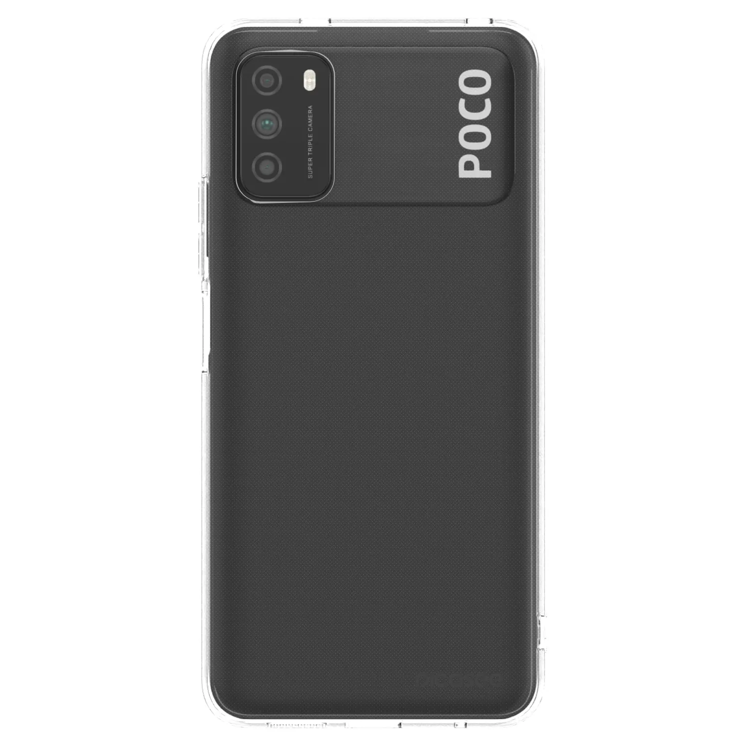 Picasee διαφανής θήκη σιλικόνης Xiaomi Poco M3 - Clear