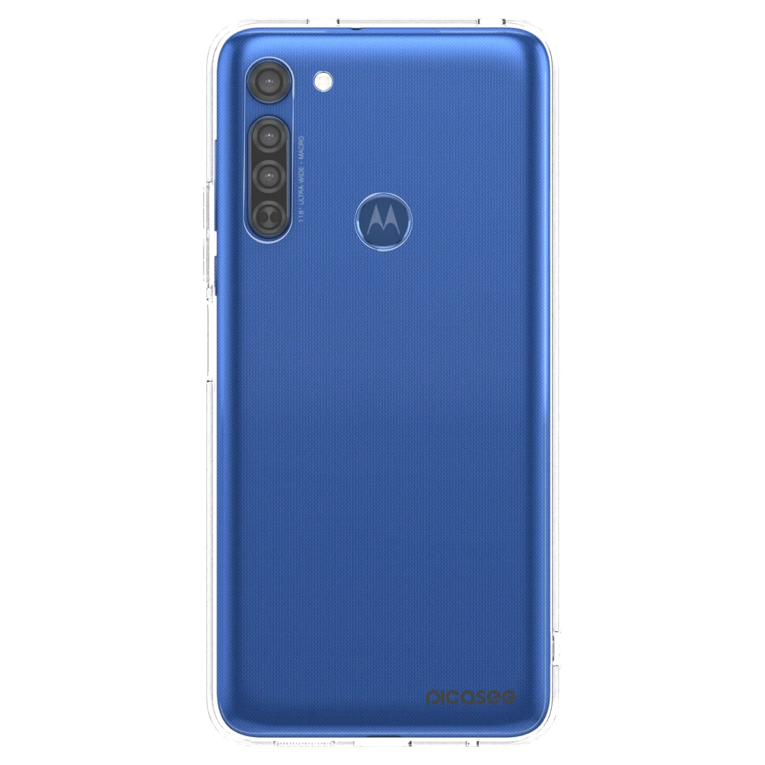 Picasee διαφανής θήκη σιλικόνης Motorola Moto G8 - Clear
