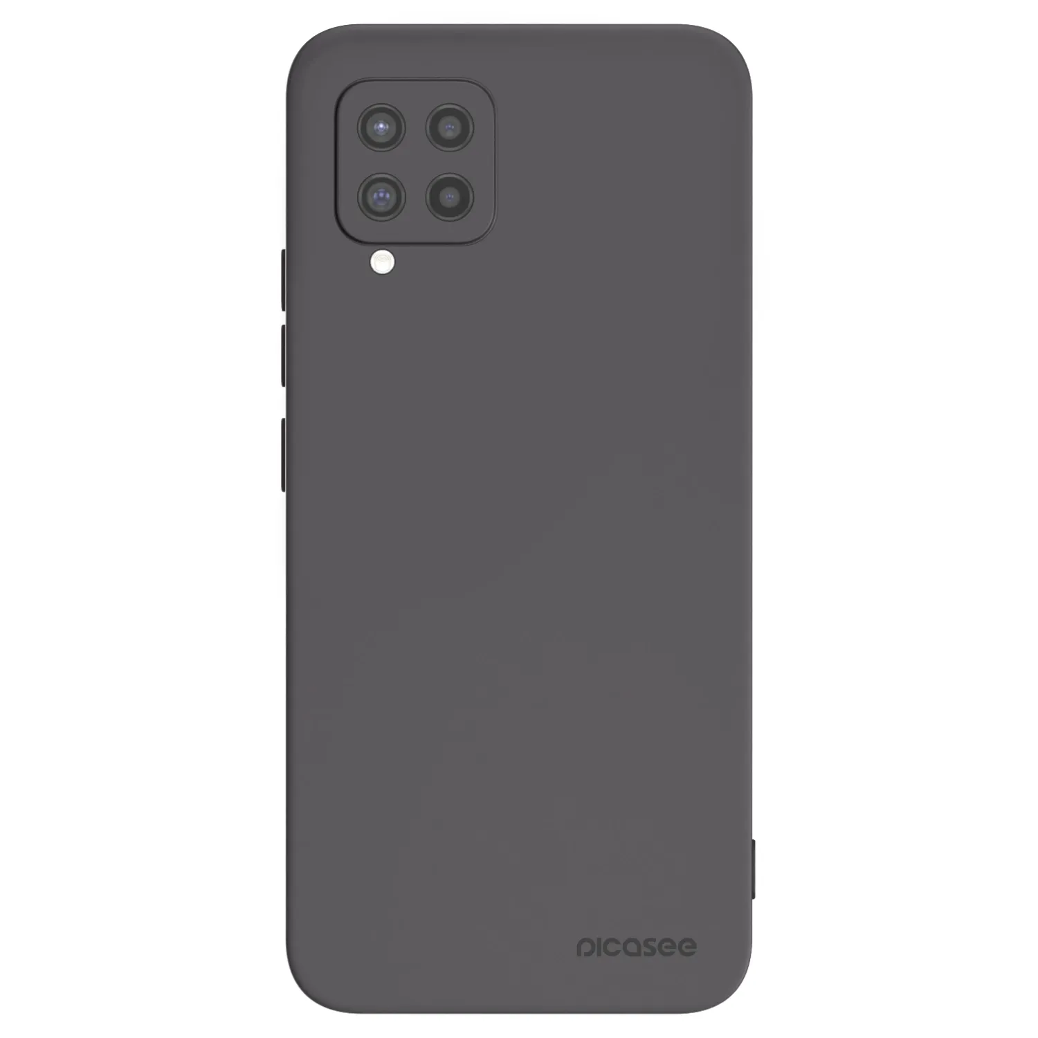 Picasee Μαύρη θήκη σιλικόνης για Samsung Galaxy A42 A426B - Clear