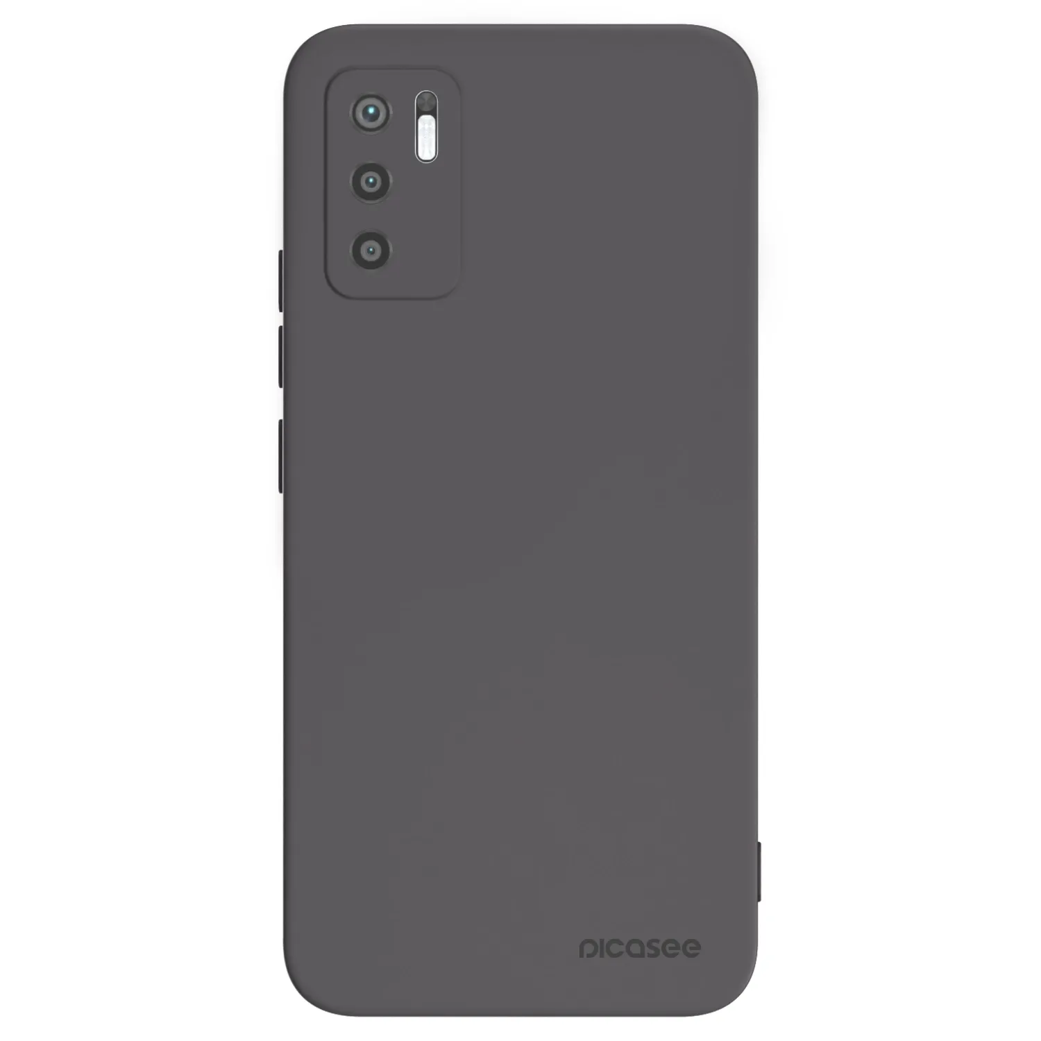 Picasee Μαύρη θήκη σιλικόνης για Xiaomi Redmi Note 10 5G - Clear