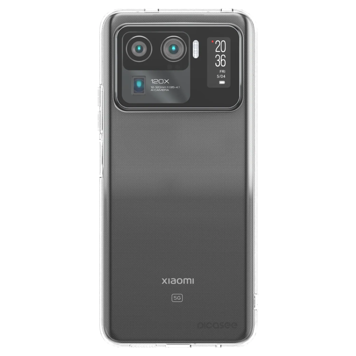 Picasee διαφανής θήκη σιλικόνης Xiaomi Mi 11 Ultra - Clear