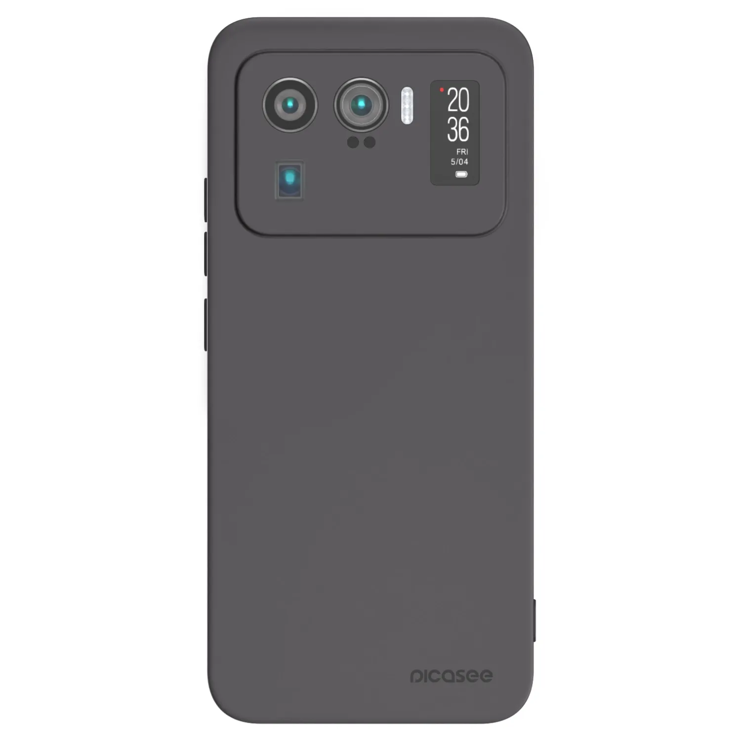 Picasee Μαύρη θήκη σιλικόνης για Xiaomi Mi 11 Ultra - Clear